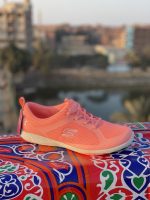 ⁦Skechers Lolow Sneakers-Coral 104028-CRL⁩ - الصورة ⁦5⁩